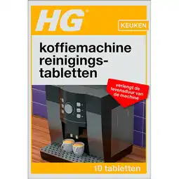 PLUS HG koffiemachine reinigingstabletten aanbieding