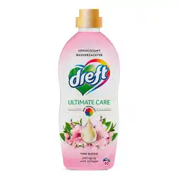 PLUS Dreft Wasverzachter Pink Bloom Ultimate Care aanbieding