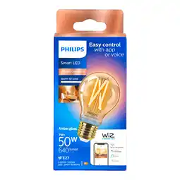 PLUS Philips LED WFB 50W A60 E27 920-50 Amb aanbieding