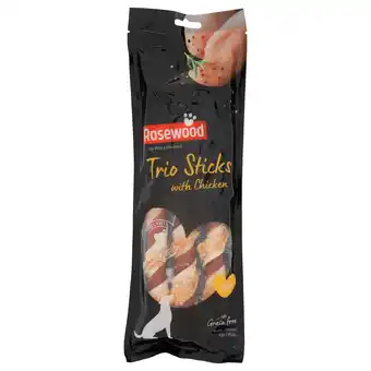 PLUS Rosewood trio sticks large aanbieding