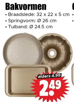 Dirk Bakvormen aanbieding