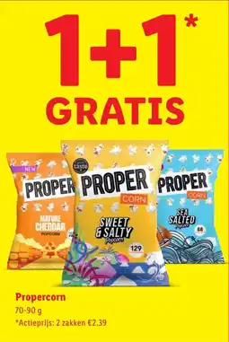 Lidl Propercorn aanbieding