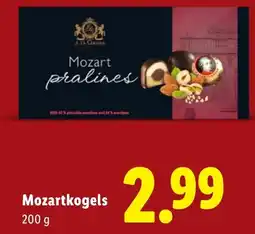 Lidl Mozartkogels aanbieding
