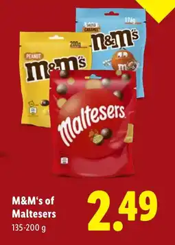 Lidl M&M's of Maltesers aanbieding