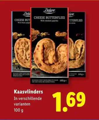Lidl Kaasvlinders aanbieding