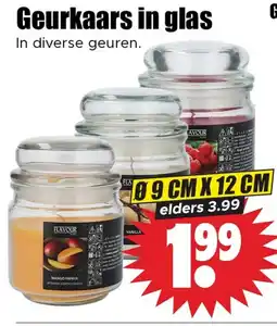 Dirk Geurkaars in glas aanbieding