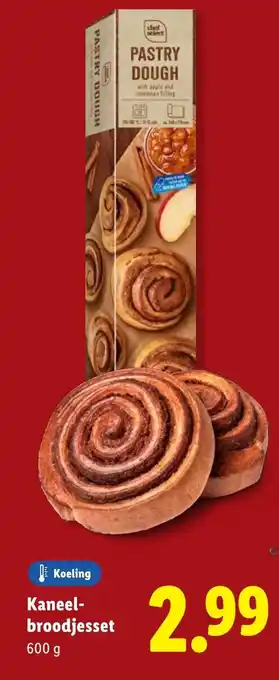 Lidl Kaneel broodjesset aanbieding