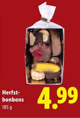 Lidl Herfst bonbons aanbieding