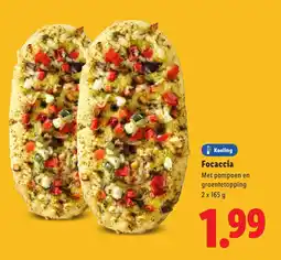 Lidl Focaccia aanbieding