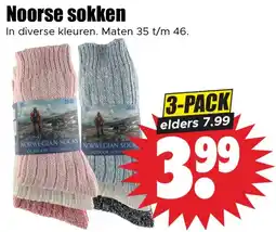 Dirk Noorse sokken aanbieding