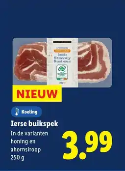 Lidl Ierse buikspek aanbieding