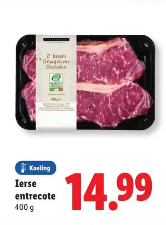 Lidl Ierse entrecote aanbieding