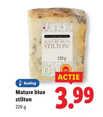 Lidl Mature blue stilton aanbieding