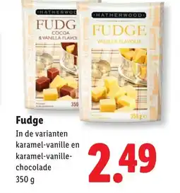 Lidl Fudge aanbieding