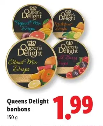 Lidl Queens Delight bonbons aanbieding