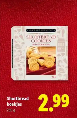 Lidl Shortbread koekjes aanbieding