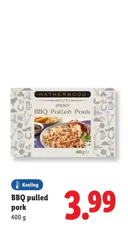 Lidl BBQ pulled pork aanbieding