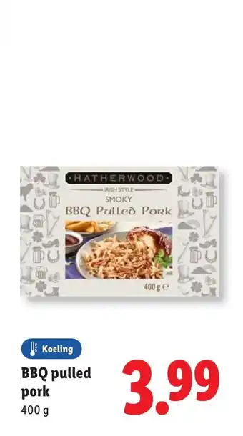 Lidl BBQ pulled pork aanbieding