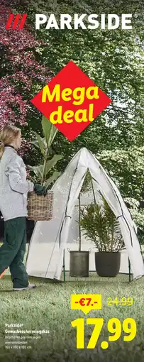 Lidl Parkside gewasbeschermingskas aanbieding