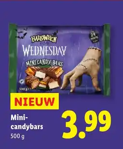 Lidl Mini- candybars aanbieding