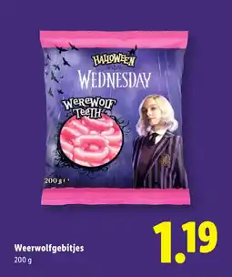 Lidl Weerwolfgebitjes aanbieding