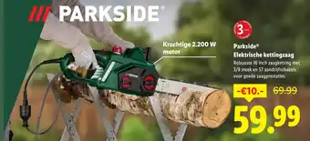 Lidl Parkside Elektrische kettingzaag aanbieding