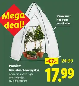 Lidl Parkside gewasbeschermingskas aanbieding
