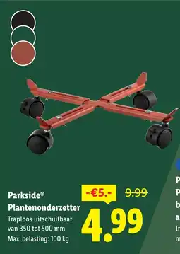 Lidl Parkside Plantenonderzetter aanbieding