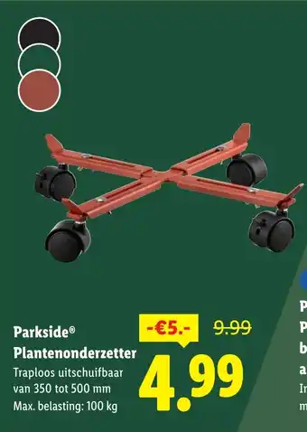 Lidl Parkside Plantenonderzetter aanbieding