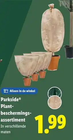 Lidl Parkside Plant beschermings assortiment aanbieding
