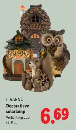 Lidl Livarno decoratieve solarlamp aanbieding