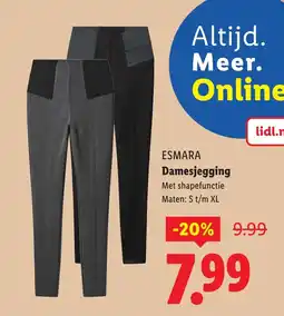 Lidl Esmara damesjegging aanbieding
