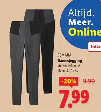 Lidl Esmara damesjegging aanbieding