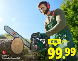Lidl PARKSIDE Benzine kettingzaag 2 kw aanbieding
