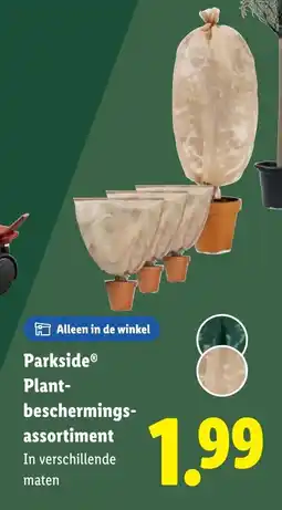 Lidl Parkside plant beschermings assortiment aanbieding