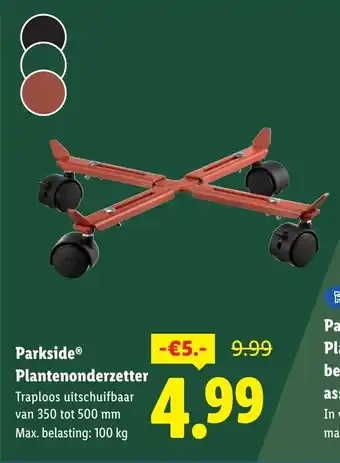 Lidl Parkside Plantenonderzetter aanbieding