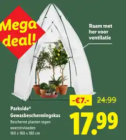 Lidl Parkside Gewasbeschermingskas aanbieding