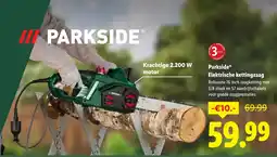 Lidl Parkside Elektrische kettingzaag aanbieding