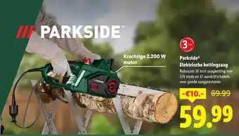 Lidl Parkside Elektrische kettingzaag aanbieding