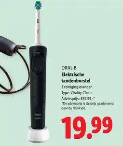 Lidl Oral-B elektrische tandenborstel aanbieding