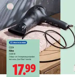 Lidl Cien Föhn aanbieding