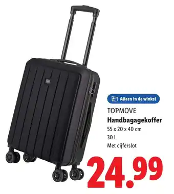 Lidl TOPMOVE Handbagagekoffer aanbieding