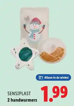 Lidl Sensiplast 2 handwarmers aanbieding