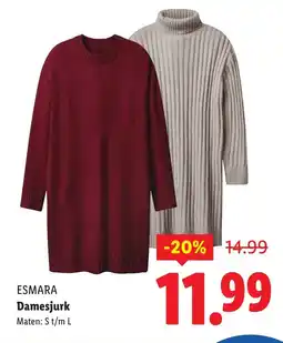 Lidl ESMARA Damesjurk aanbieding