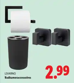 Lidl Livarno badkameraccessoires aanbieding