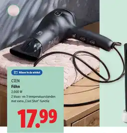 Lidl CIEN Föhn aanbieding