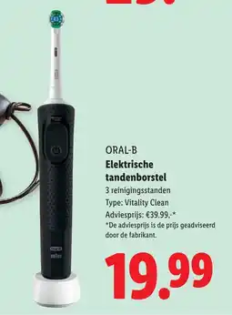 Lidl ORAL-B Elektrische tandenborstel aanbieding
