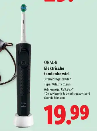 Lidl ORAL-B Elektrische tandenborstel aanbieding