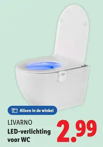 Lidl LIVARNO Led-verlichting voor wc aanbieding