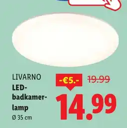 Lidl LIVARNO Led badkamer lamp aanbieding